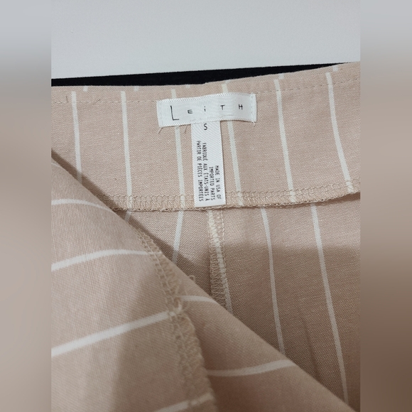 Leith Linen High Waist Culottes & Crop Top Set - Picture 5 of 16